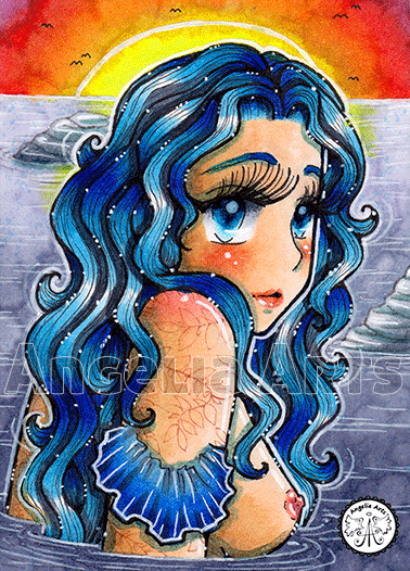 #231 Shy Mermaid