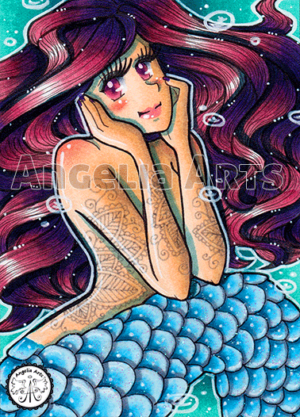 #207 Tattooed Mermaid